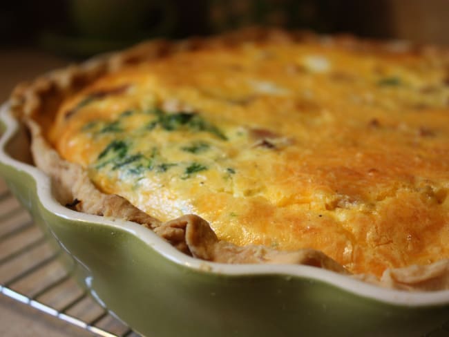 Quiche aux poireaux toute simple