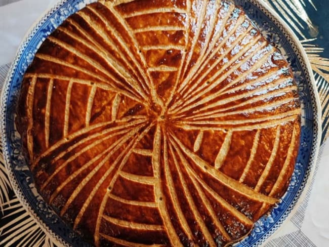 Galette des rois à la frangipane pistache