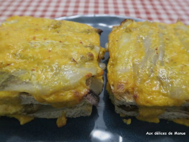 Ch'ti croque-monsieur aux endives