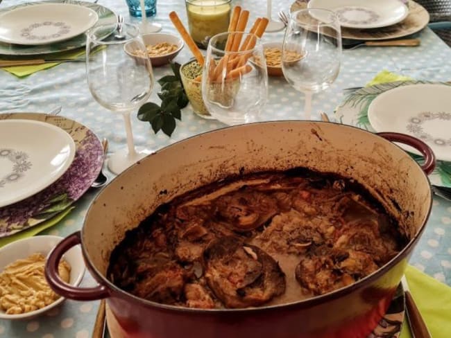 Osso bucco au four (cuisson douce)