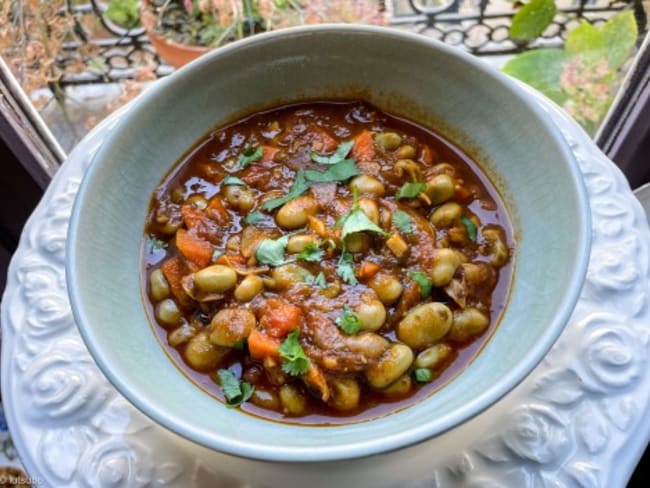 Ma soupe mexicaine de fèves