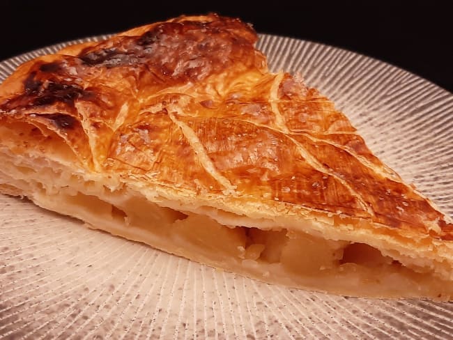 Galette des rois aux pommes pour l'Epiphanie