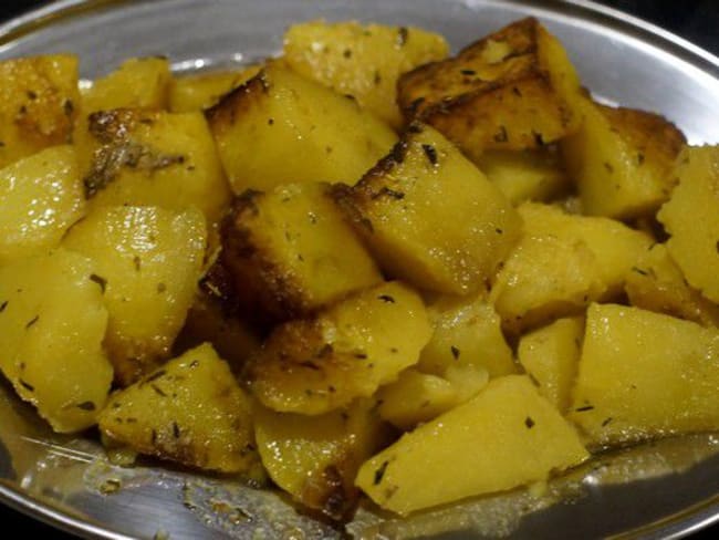 Pommes de terre sautées au curcuma