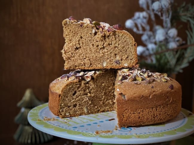 Gâteaux moelleux pistaches et noisettes au bon goût de citron vert