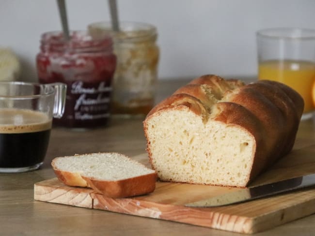 Brioche au beurre maison d'après le Chef Pâtissier Philippe Conticini