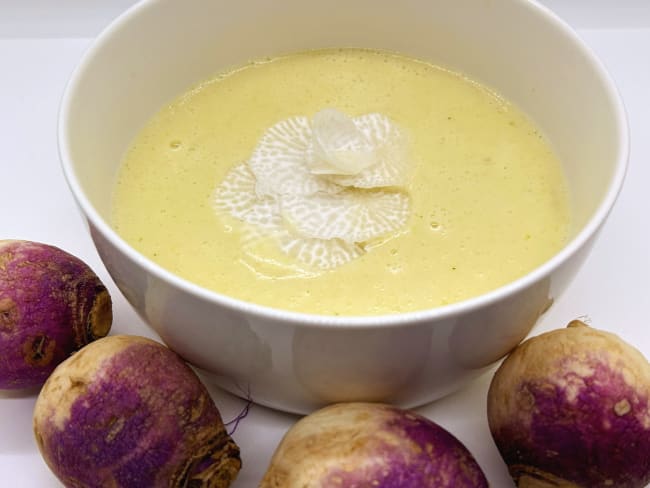 Velouté de Navets au miel