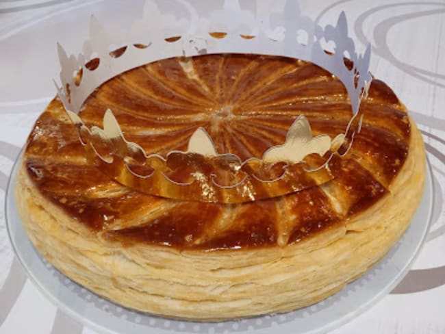 La galette des rois classique à la frangipane