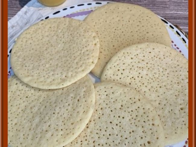 Crêpes aux mille trous Baghrirs