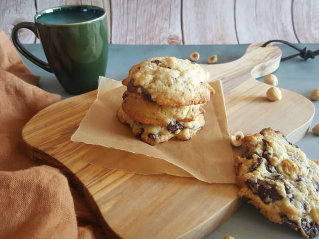 Cookies choco noisettes