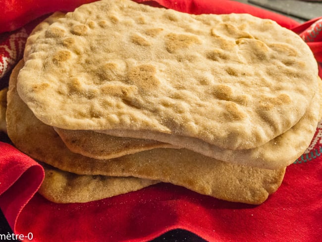 Pain indien plat "naan"