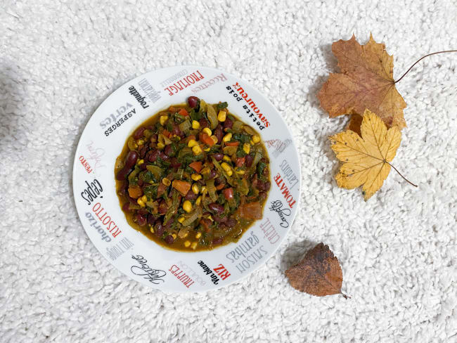 Chili sin carne : le chili sans viande, au soja