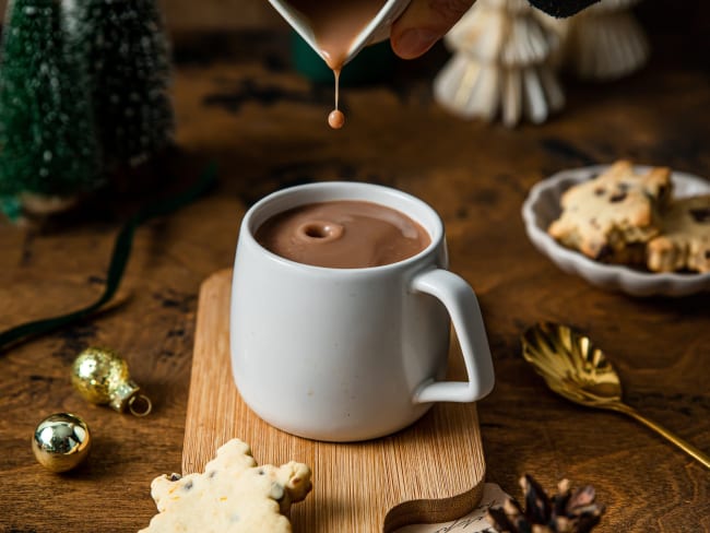 Chocolat chaud épais vegan