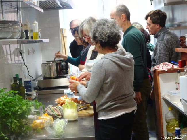 3 risotti, salade sicilienne et orangettes