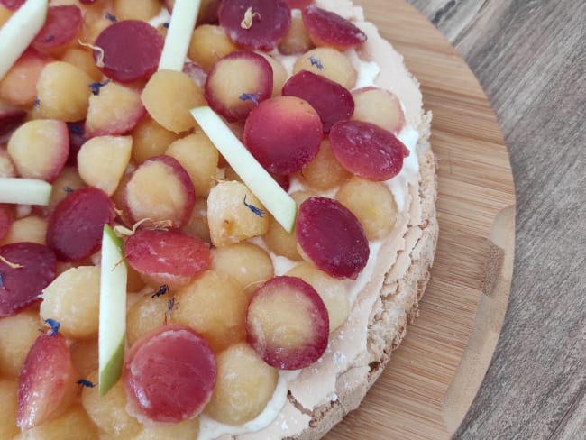 Tarte aux billes de pommes