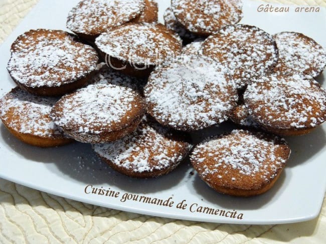 Gâteau arena un peu comme pour les financiers