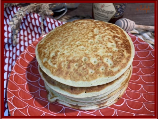 Pancakes au lait fermenté