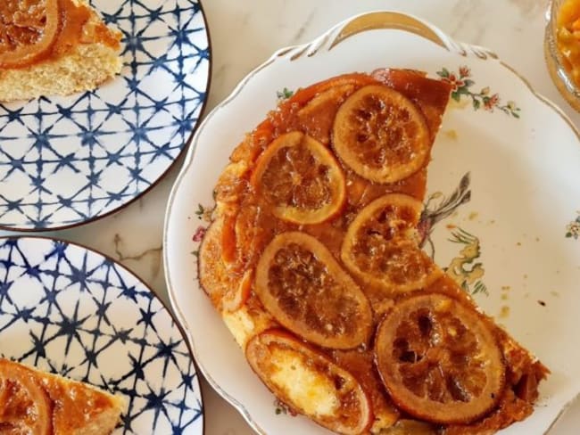 Gâteau à l'orange et aux amandes