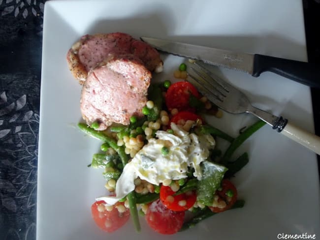 Salade de pâtes sardes d'après la cheffe Giada de Laurentiis