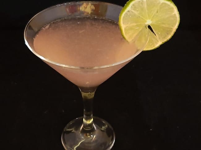 Cocktail cosmopolitan vodka citron