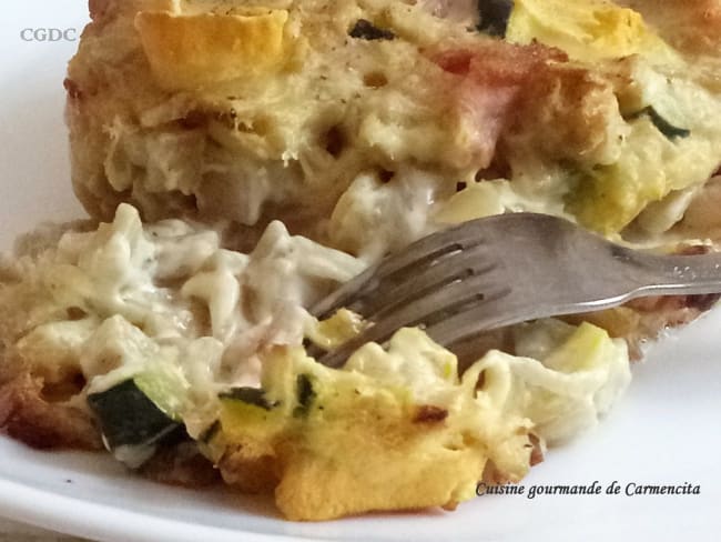 Gratin de Croziflettes au sarrasin et fromage Reblochon