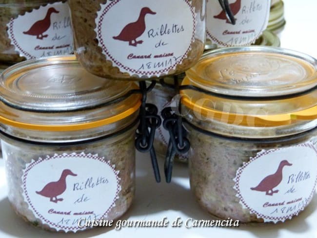 Rillettes de canard gras