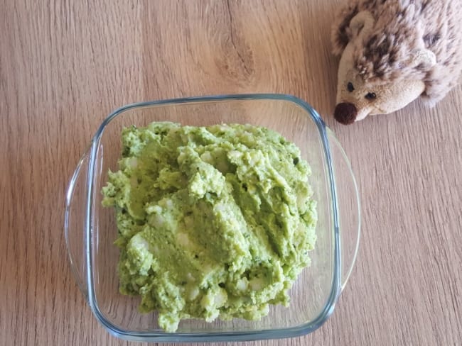 Pâtes au pesto de brocolis pour bébé