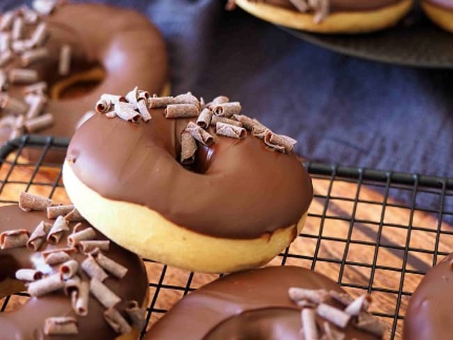Donuts Chocolat sans friture au Four