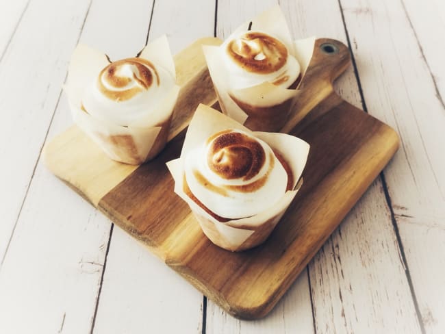 Les cupcakes nuages : la recette originale pour utiliser les blancs d'œufs