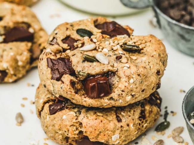 Cookies healthy aux graines