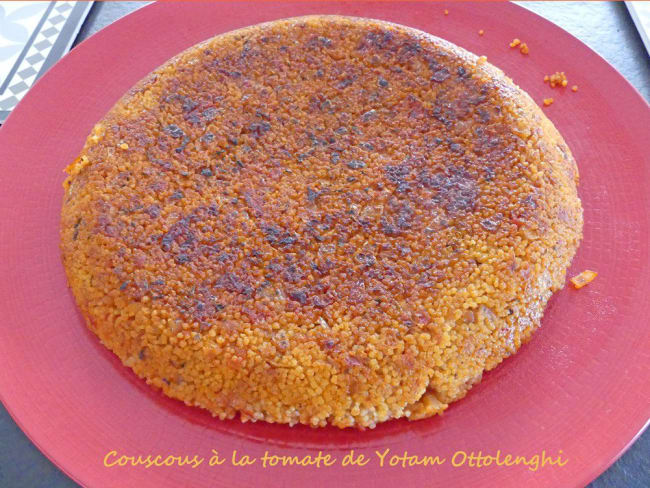 Galette de couscous à la tomate de Yotam Ottolenghi