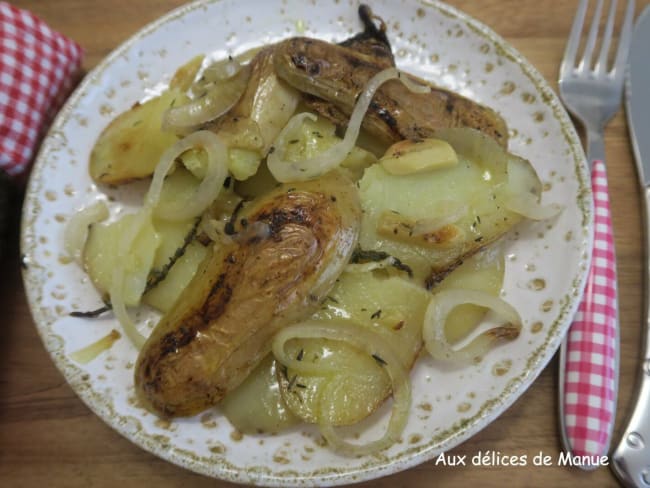 Pommes de terre à l'étouffée de mon enfance