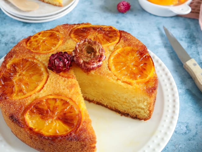 Gâteau renversé à l’orange... renversant !