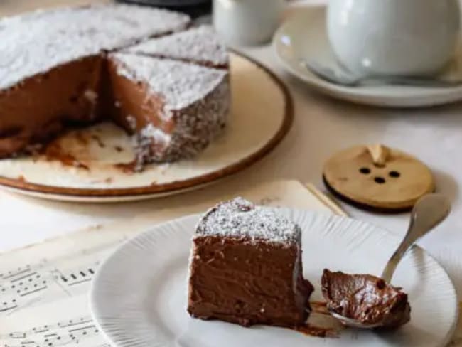 Dessert ultra-fondant au chocolat sans oeuf et sans gluten