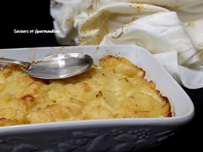 Gratin crémeux de pommes de terre d'après Nigella Lawson