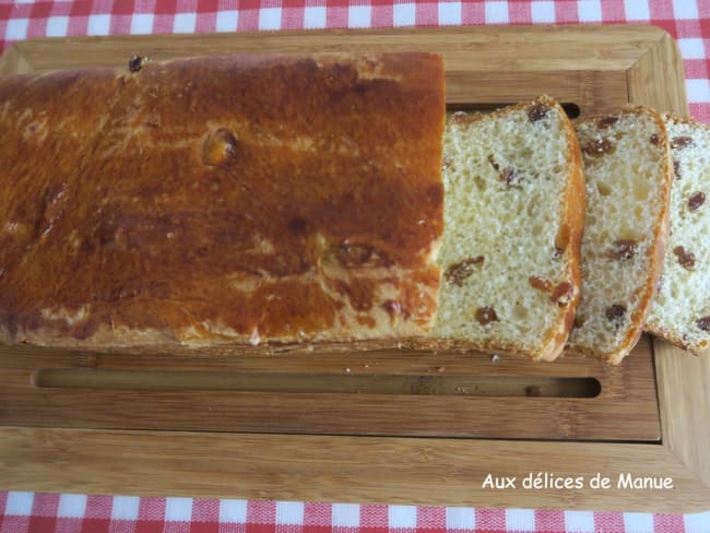 Cramique : la brioche belge aux raisins secs