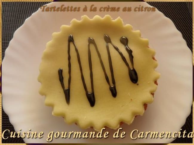 Tartelettes à la crème au citron