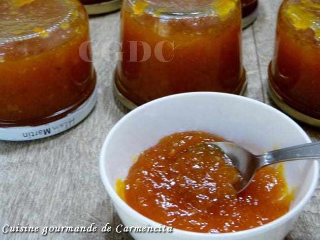 Confiture de kumquats douce et fruitée