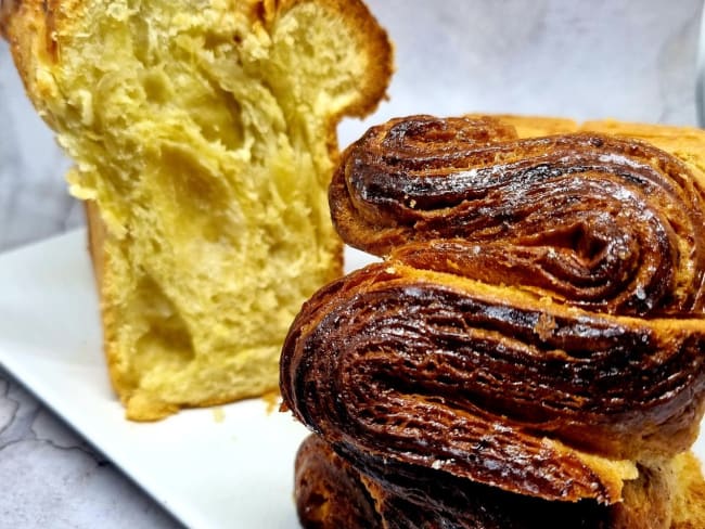 Brioche feuilletée moelleuse et craquante