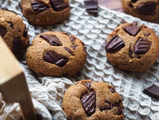 Cookies Beurre de Cacahuète et Chocolat (IG Bas)