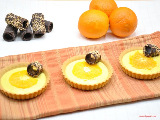 Tartelettes à l'orange