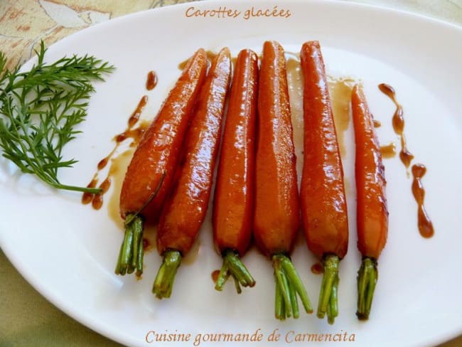 Carottes glacées