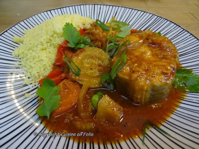 Couscous de poisson au congre