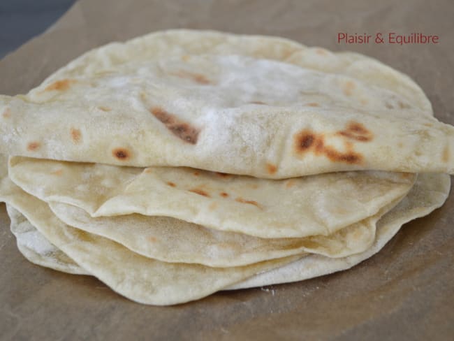 Tortillas de blé maison