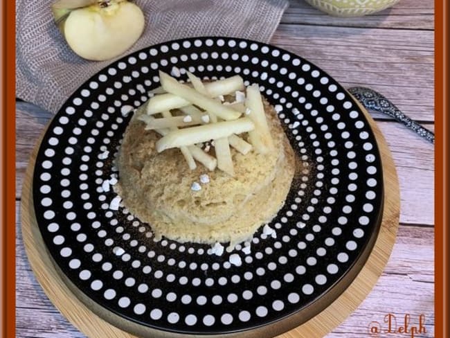 Bowl cakes pomme et cannelle pour le p'tit déj'