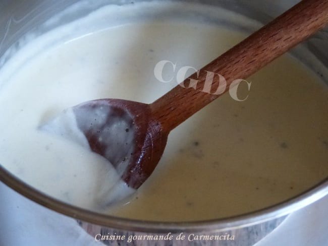 Sauce au roquefort base crème fraîche