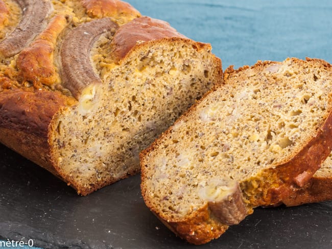 Gâteau du matin aux bananes et graines de chia