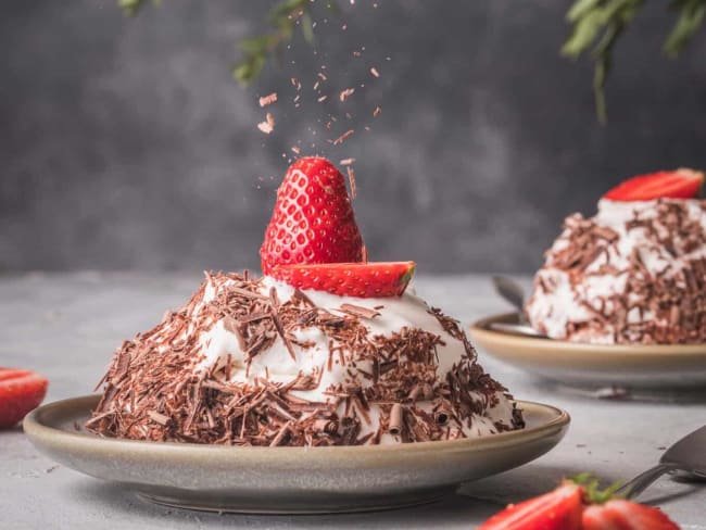 Merveilleux à la fraise et chocolat à faire à la maison