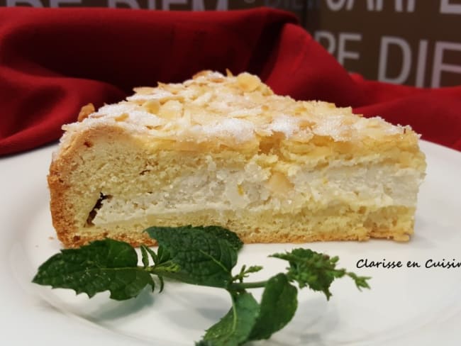 Tarte italienne ricotta et citron