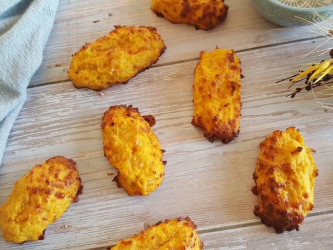 Bâtonnets à la butternut et amandes