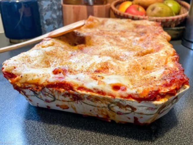 Lasagnes vegan aux épinards généreuses et gourmandes